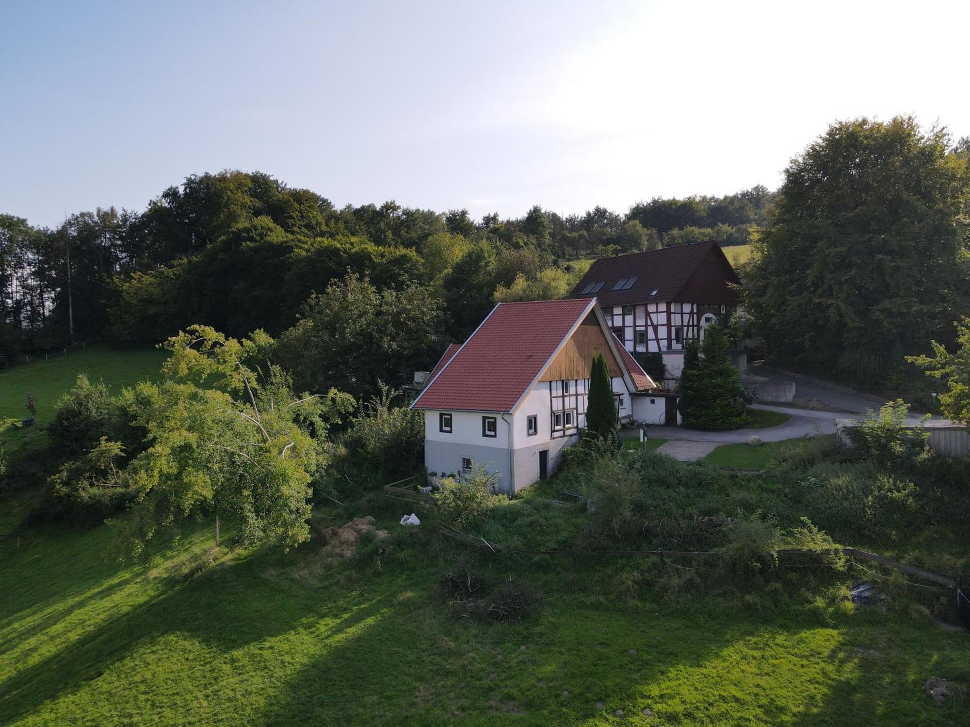 Altes Bauernhaus In Der Natur Детмолд Екстериор снимка